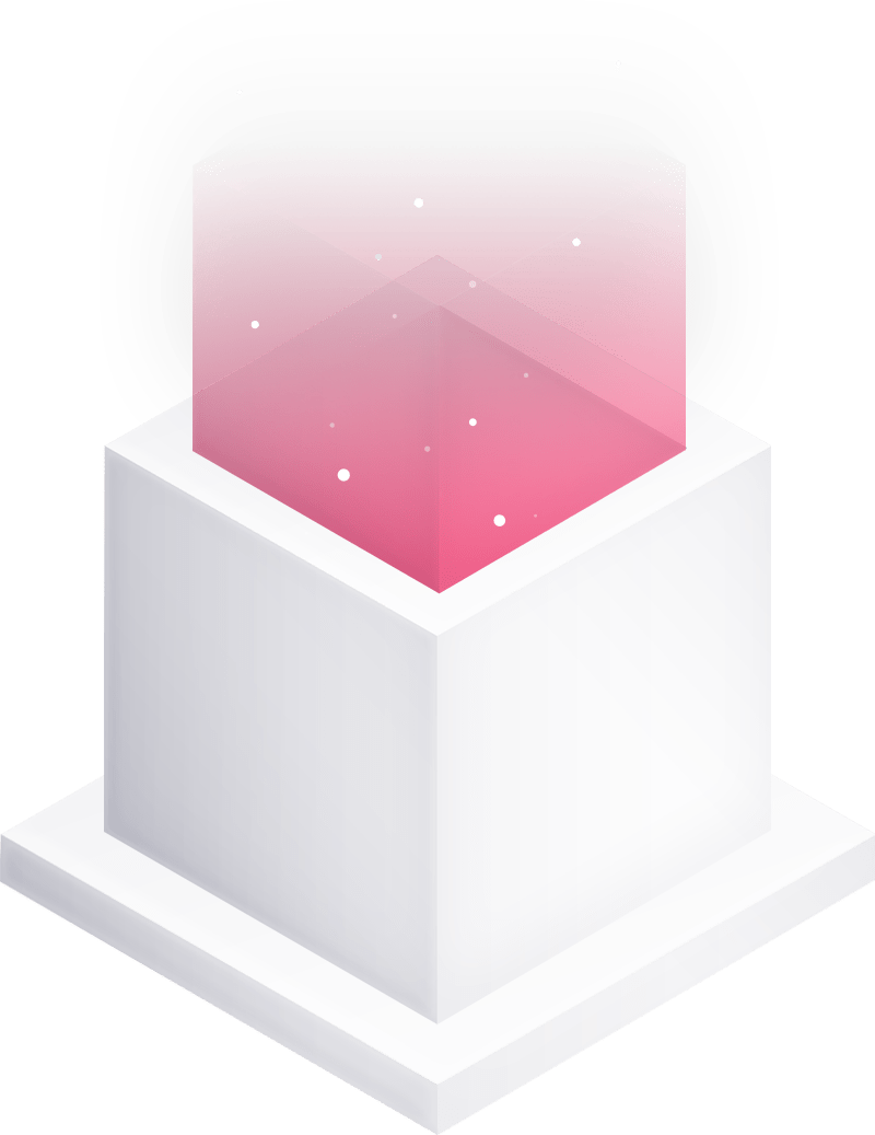 pink container