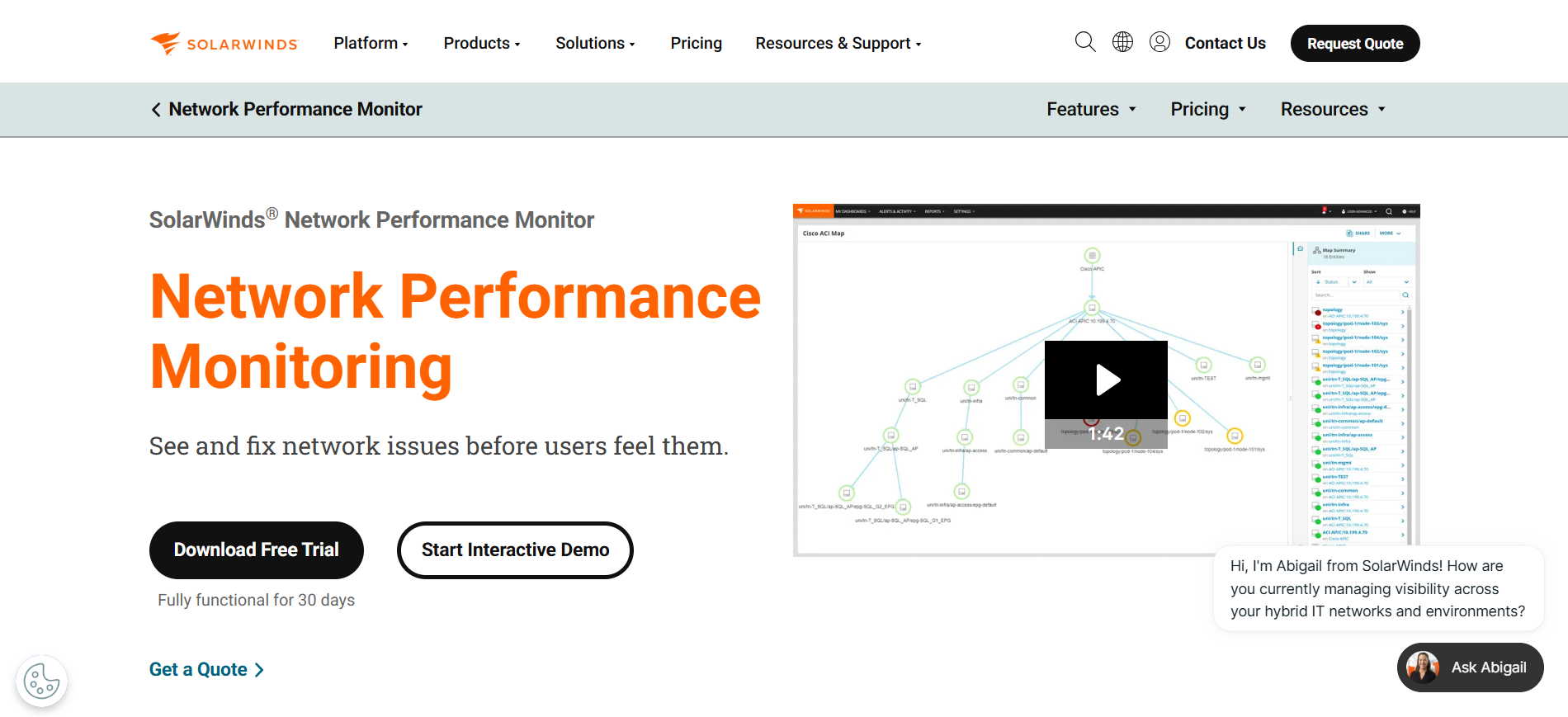 SolarWinds NPM